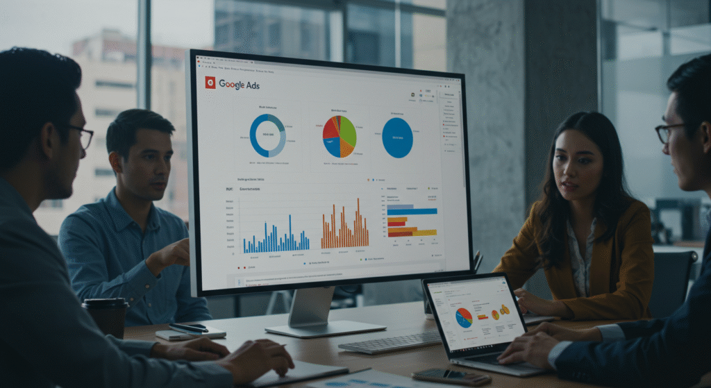 Google Ads performans ve ROI izleme paneli